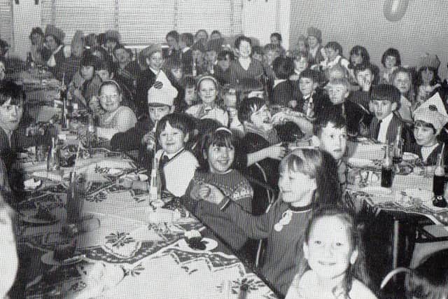 Christmas party at Goss in Preston in 1969