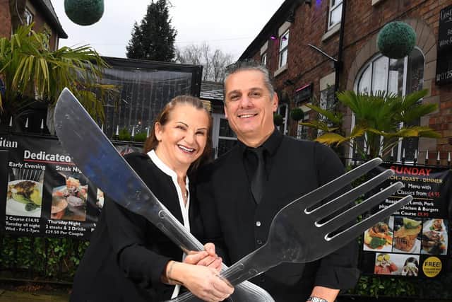 Mediterranean restaurant Cosmopolitan has been recognised has been recognised with a Good Food Award for 2020. The restaurant, which is now 10 years old, is run by husband-and-wife duo of 26 years, Vanda and Recep (known as Reggie) Tankut (Image: JPIMedia)
