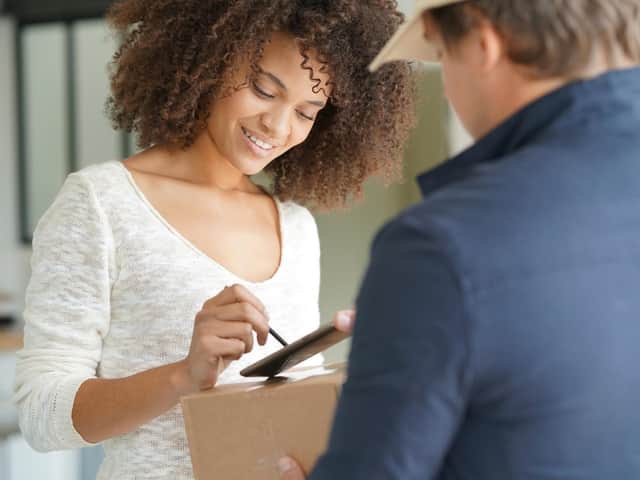 Real heroes don't wear capes - they take in parcels