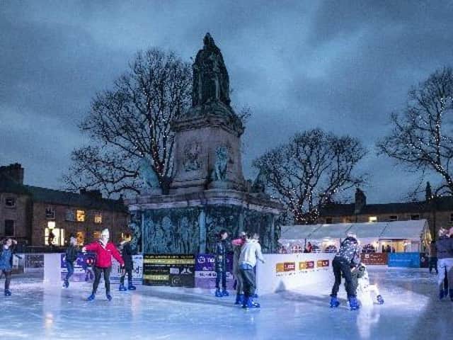 Lancaster on Ice continues in the heart of Lancaster City Centre. Photo: Nick Dagger