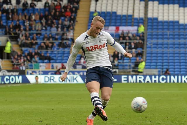 Preston skipper Tom Clarke slotted in well at right-back against Cardiff