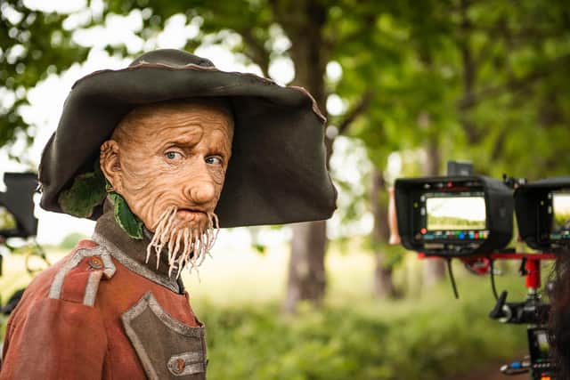 Mackenzie Crook who has described the process of donning prosthetics for his role as Worzel Gummidge