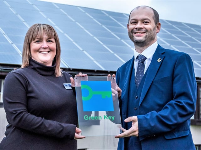 Emma Underwood and Andy Lemm from Lancaster House