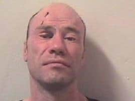 Convicted sex offender David Harvey, 42, was last seen at Royal Preston Hospital at around 9.30pm on December 21, after being released from prison. Pic: Lancashire Police
