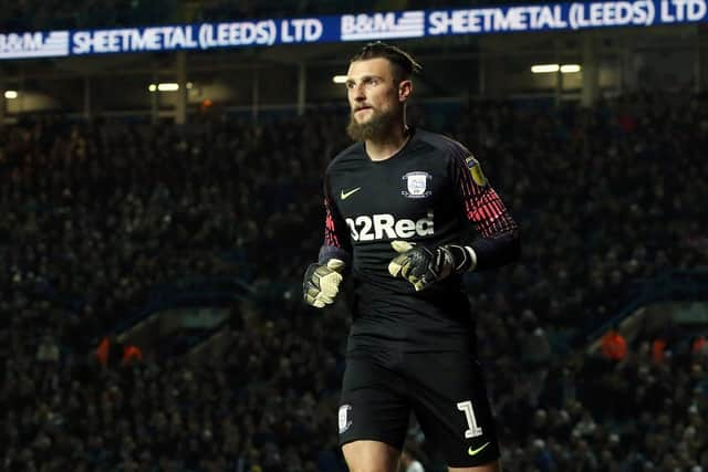 Preston goalkeeper Declan Rudd