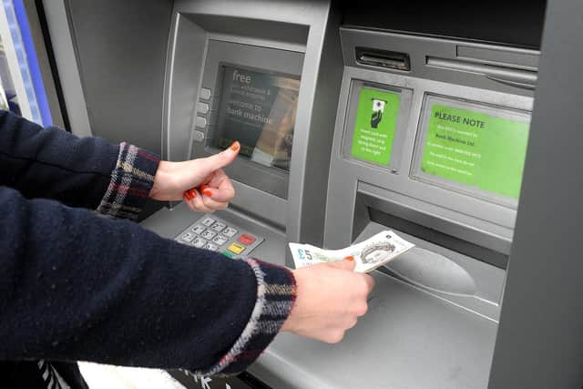 You could apply for a loan or chat to a mortgage adviser at cash machines under new plans.