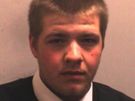 Lee Clarke (Pictured) is described as white, 6ft tall, of medium build with short, light-brown hair. (Credit: Lancashire Police)