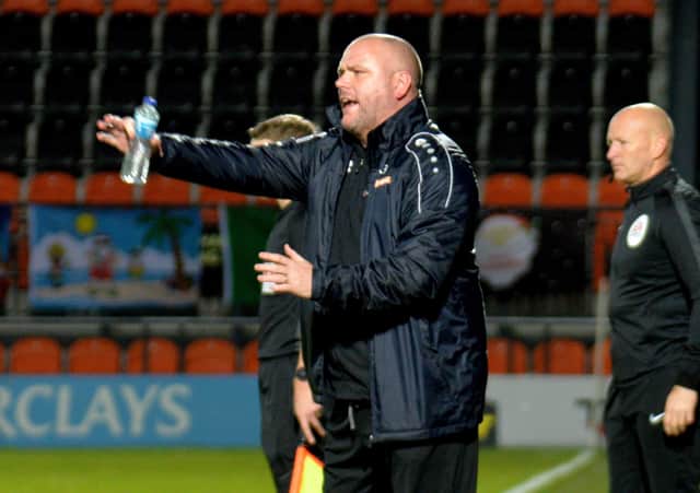 AFC Fylde manager Jim Bentley Picture: Steve McLellan