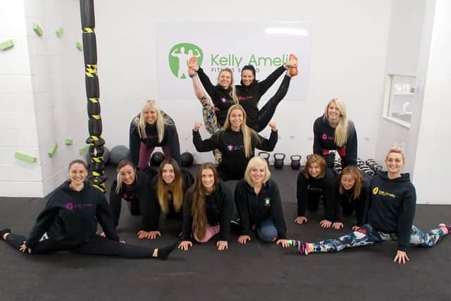 Kelly Amelia Fitness Studio, in Blackpool, which offers aerial hoop and silks
