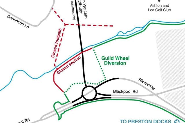 Three year diversion on Prestons Guild Wheel to be introduced