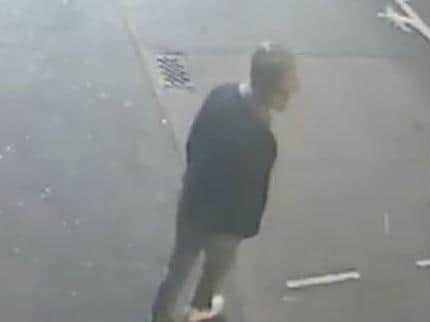 Rapist Reynhard Sinaga on Princess Street, Manchester.