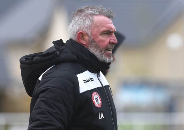 Longridge Town manager Lee Ashcroft