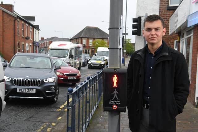 Coun. Matthew Trafford has previously called on highway bosses to review the pedestrian crossing.