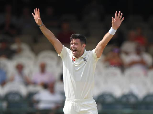 James Anderson will return home for treatment and miss the final two Tests in South Africa Picture: GETTY IMAGES