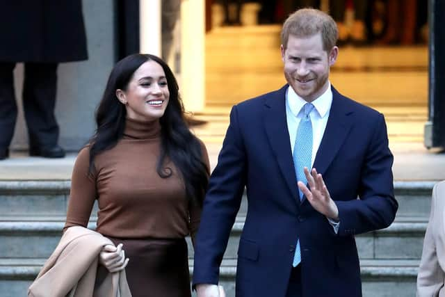 Prince Harry, Duke of Sussex and Meghan, Duchess of Sussex (Photo by Chris Jackson/Getty Images)