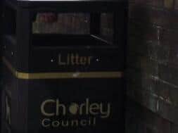 Waste thrown away in the street in Chorley all currently goes in the same bin