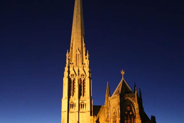 The famous spire