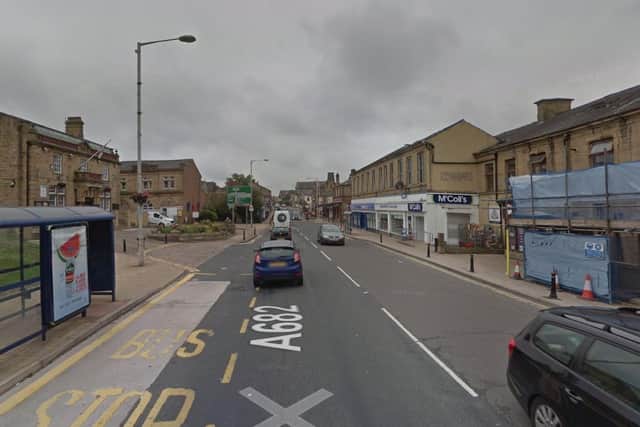 A man was hit on the head with a baseball bat, before being stabbed in the back on Colne Road. (Credit: Google)