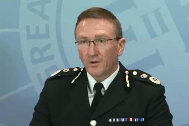GreaterManchesterPolice Chief Constable Ian Hopkins