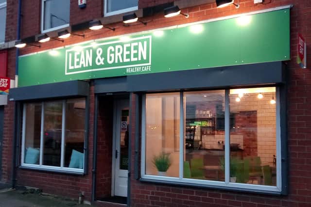Lean & Green Healthy Cafe on Water Street in Chorley  just opposite the leisure centre!