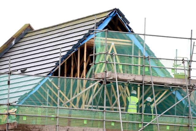 Housebuilder Prospect Homes blamed "extreme weather conditions" for the collapse