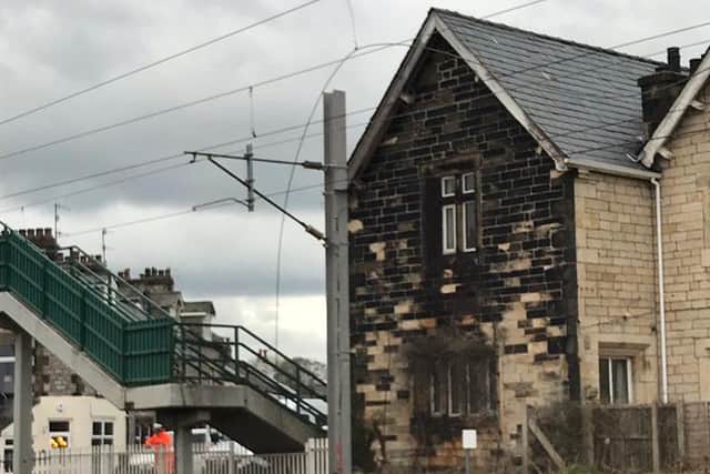 Damage to the overhead electric wires between Lancaster and Oxenholme Lake District have been disrupting services. (Credit: Network Rail)