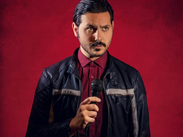 Comedian Ignacio Lopez appearing at Blackpool Comedy Station this weekend
