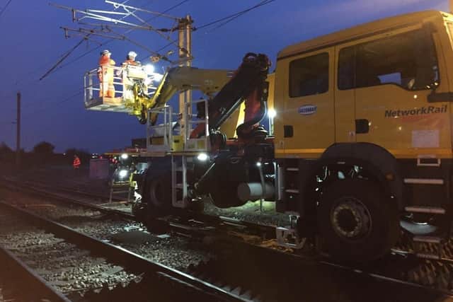 Engineers are still working on damage to the overhead lines at Hest Bank which is impacting services between Lancaster and Oxenholme and the wider West Coast Mainline network