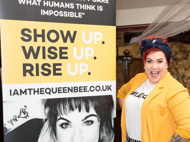 Dani Wallace, of Preston, who is a motivational speaker with I Am The Queen Bee.
Photo credit Piero Belmonte Photography