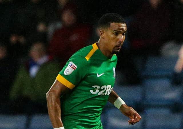 Preston new boy Scott Sinclair sharpened his fitness in a midweek bounce game