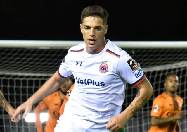 AFC Fylde defender Scott Duxbury