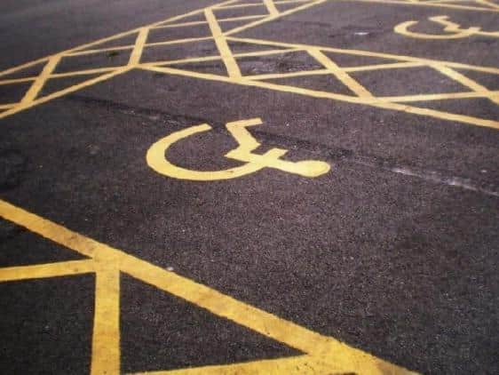 Blue badge-holders can park in designated bays and in other areas where restrictions usually apply