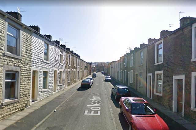 Police have made an arrest after a man died after being stabbed at a home in Edleston Street, Accrington at around 1pm yesterday (Sunday, January 19). Pic: Google