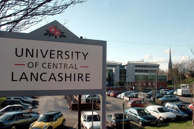 UCLan's Preston campus where a student was diagnosed with meningitis last month,