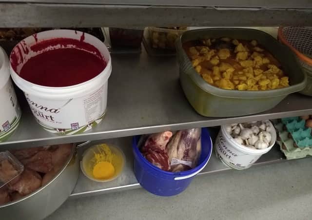 The poor hygiene standards found during the inspection of Spice Touch in Carnforth.