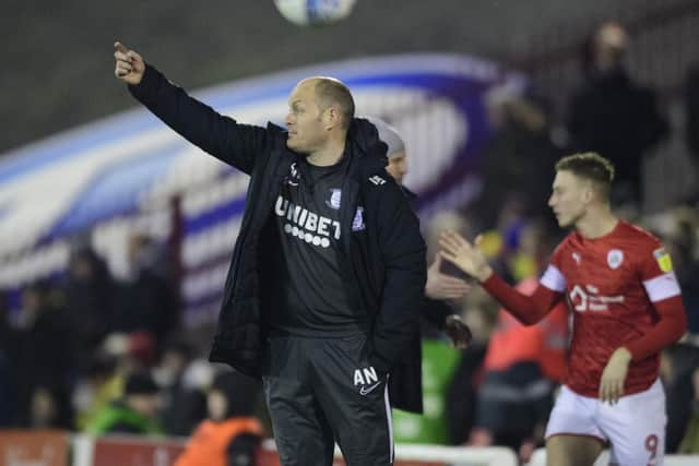 Preston manager Alex Neil