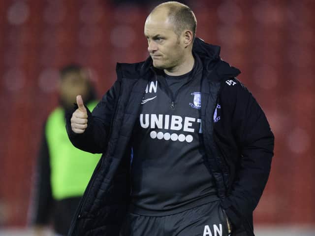 It was job done for Alex Neil as his side went into the break three goals to the good.