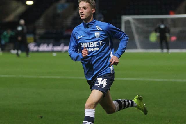 Preston defender Jack Armer is on loan at Lancaster City