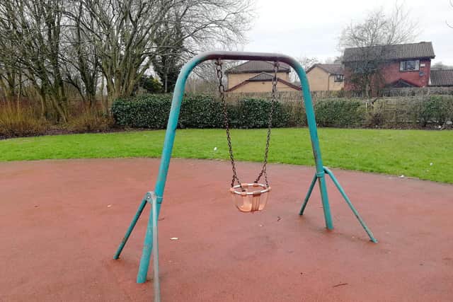 Can the community raise enough money to better the playground's current lone offering?