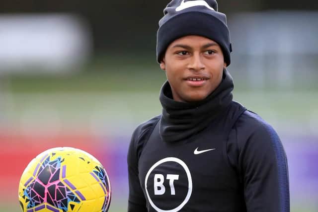 Rhian Brewster is on loan at Swansea City from Liverpool