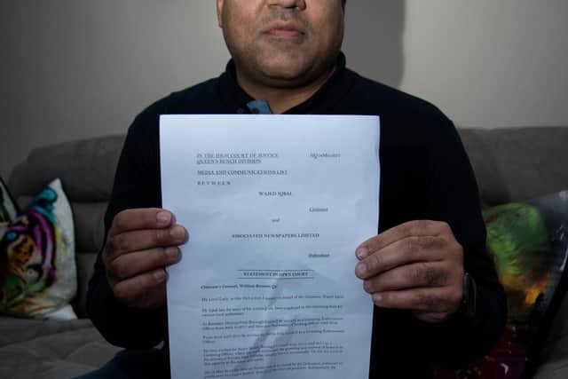 Mr Iqbal said the end of legal proceedings was "closure" for him