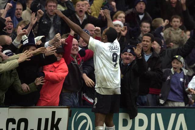 Ricardo Fuller was a hugely popular player with the Preston supporters
