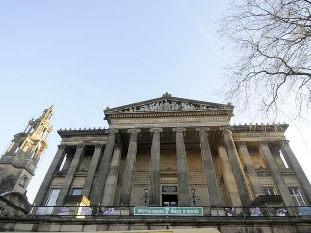 The Harris Museum, Art Gallery and Library in the city centre
