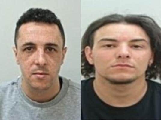 Leroy Allen and Kingsley Cairns (Credit: Lancashire Police)