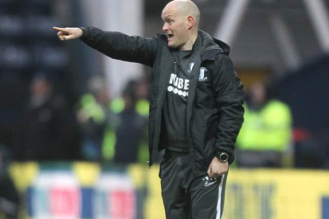 Preston North End manager Alex Neil