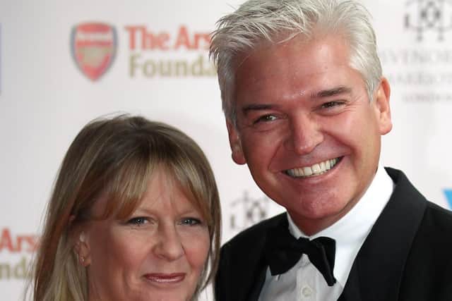 Phillip Schofield and his wife Stephanie