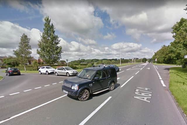 The crash happened in Blackburn Road, near Heapey, Chorley at 10.54pm last night (February 6). Pic: Google