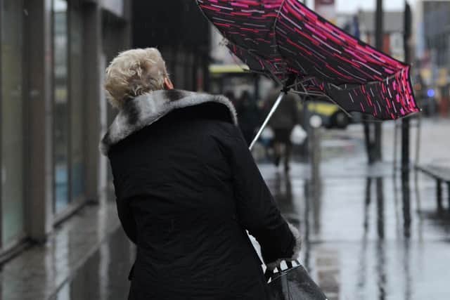 More wind and rain is expected today across Lancashire