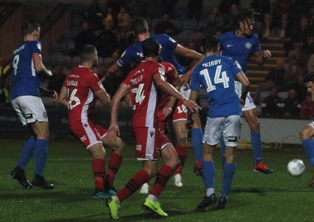 Morecambe won at Macclesfield Town when the two sides met in August