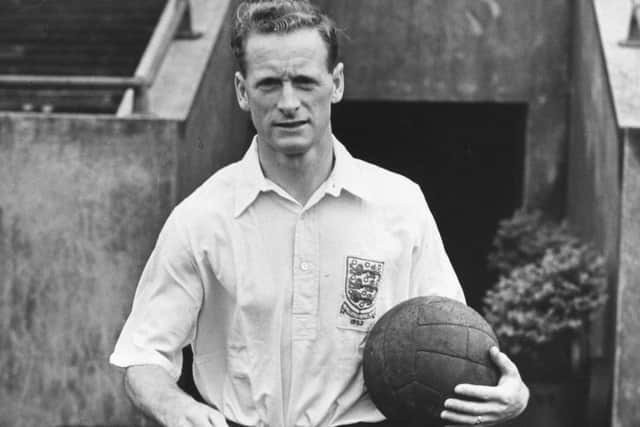 Sir Tom Finney won 76 England capos, scoring 30 times (photo: Getty Images)